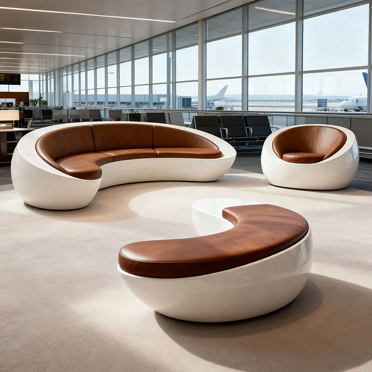 FRP Modular Lounge Sitteplasser