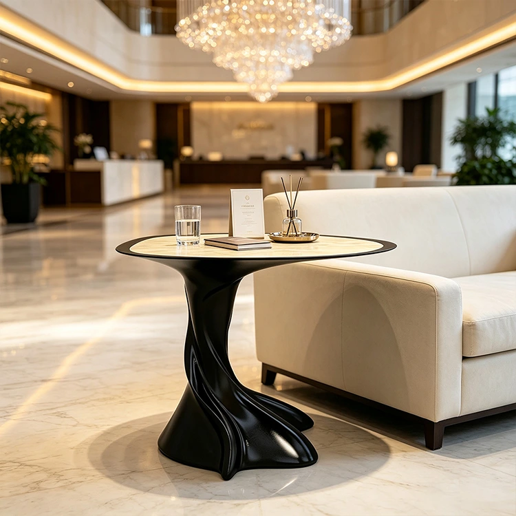 FRP Sculptural Organic Sidebord