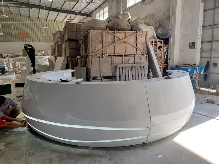 FRP Front Desk for Hotel Procurement