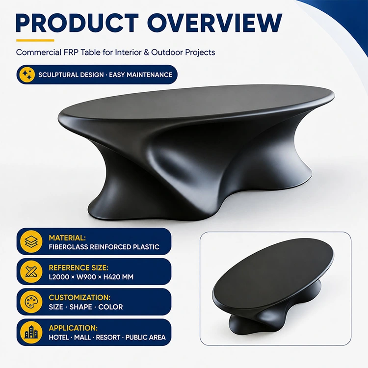 Commercial FRP Coffee Table